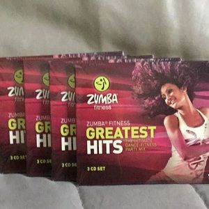 3 CD set Zumba fitness